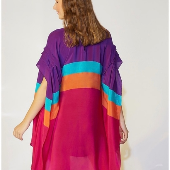 WENDELL RODRICKS NWOT designer short kaftan - Picture 2 of 7